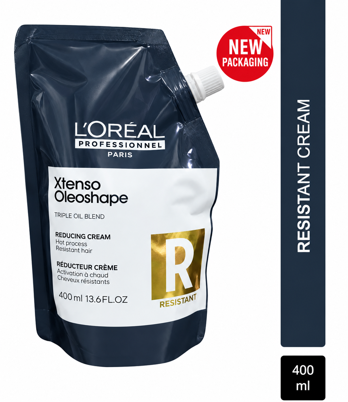 Loreal Xtenso Smoothing Cream Resistant Hair 400ML