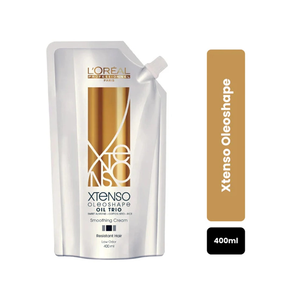 Loreal Xtenso Smoothing Cream Resistant Hair 400ML