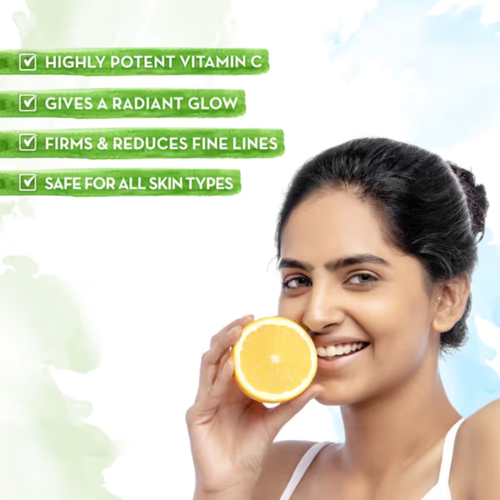 Mamaearth Skin Illuminate Face Serum for Radiant Skin with Vitamin C and Turmeric - 15 g