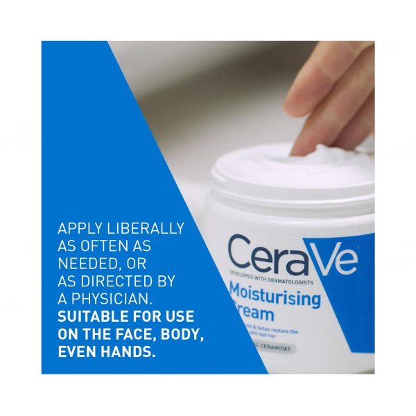 CeraVe Moisturising Cream For Dry to Very Dry Skin-340g