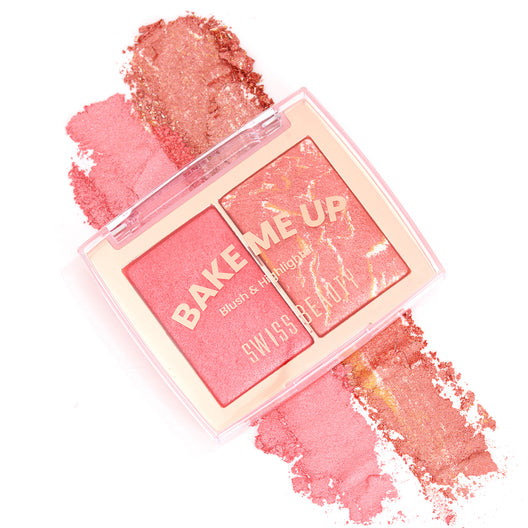 Swiss Beauty Bake Me Up Blush & Highlighter 12g