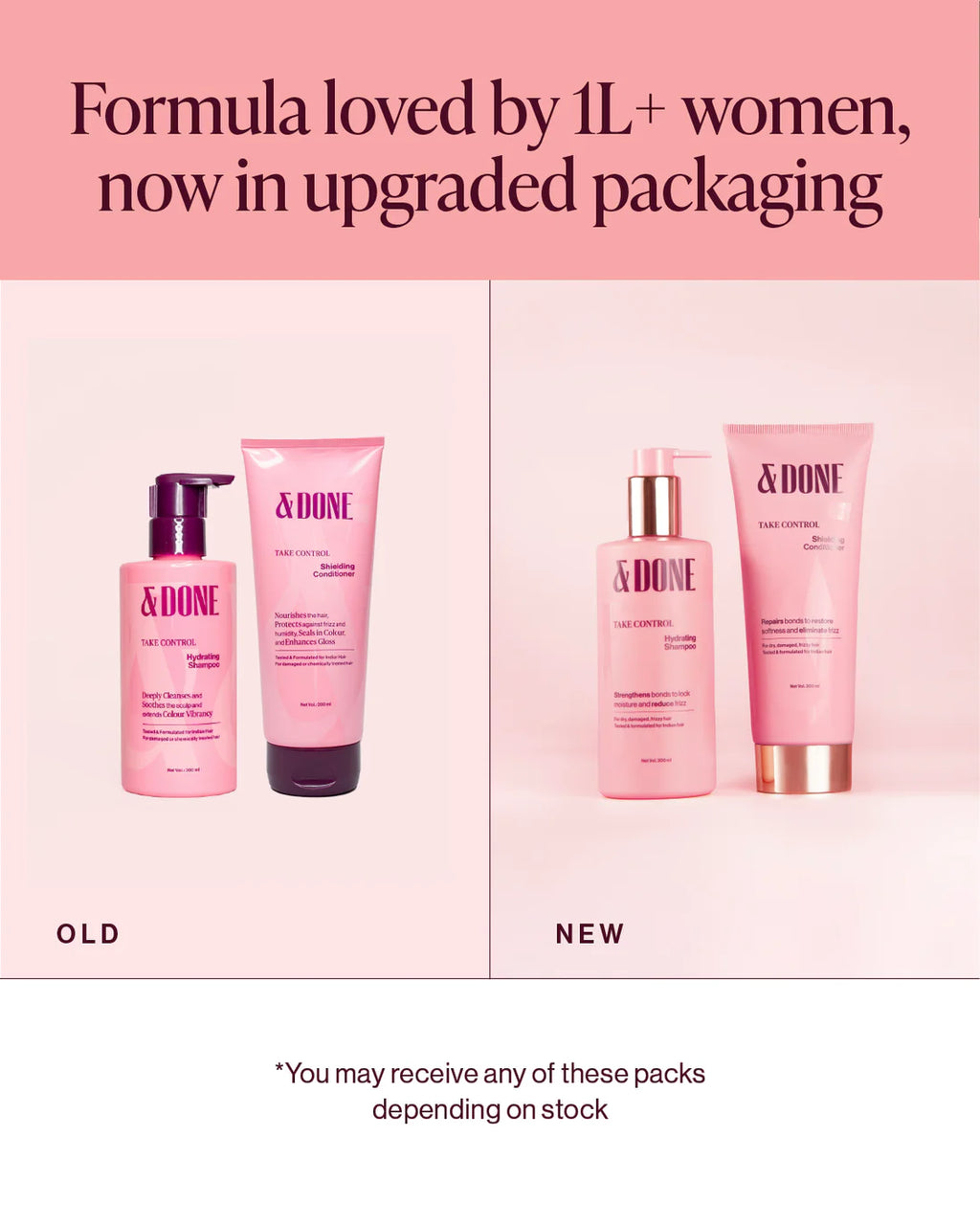 &DONE Take Control Shampoo + Conditioner Combo