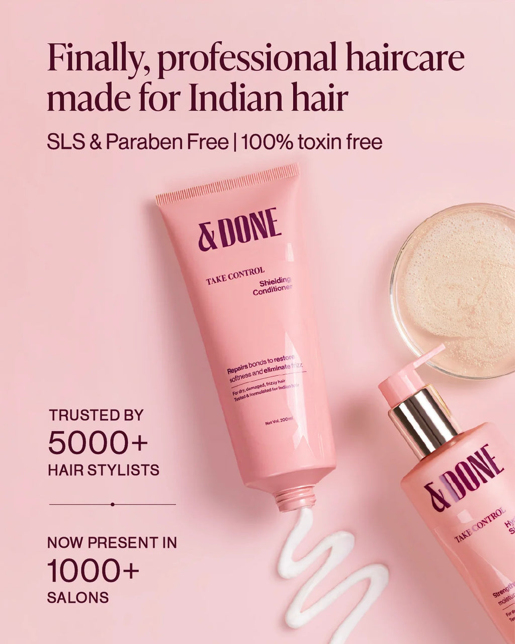 &DONE Take Control Shampoo + Conditioner Combo