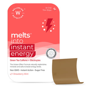 Wellbeing Nutrition Melts Into Instant Energy 30 Strips Per Pack