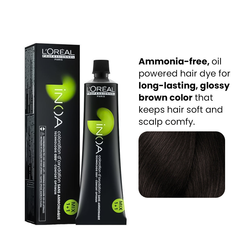 Inoa 4 Tube Intense Brown 60G