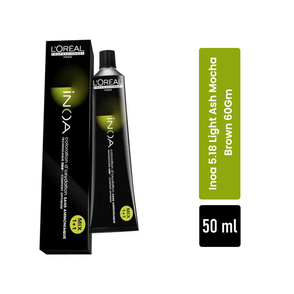 Inoa 5.18 Light Ash Mocha Brown 50ml