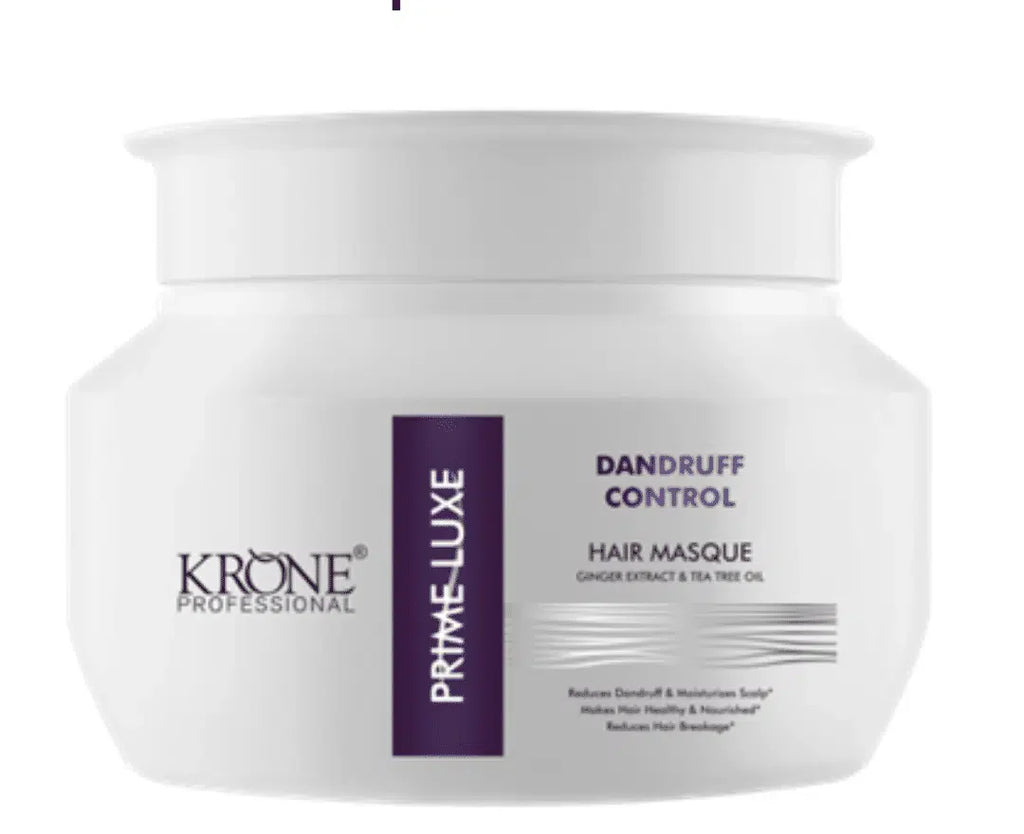 Krone Professional Tea Tree Oil Ginger Extract Climbazole Hair Masque-500Ml