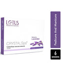 Lotus Professional Crystal Spa Luxurious Pedicure And Manicure, Relaxing Lavender 6 sessions