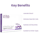 Lotus Professional Crystal Spa Luxurious Pedicure And Manicure, Relaxing Lavender 6 sessions