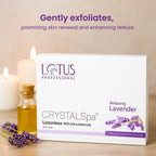 Lotus Professional Crystal Spa Luxurious Pedicure And Manicure, Relaxing Lavender 6 sessions