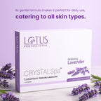 Lotus Professional Crystal Spa Luxurious Pedicure And Manicure, Relaxing Lavender 6 sessions