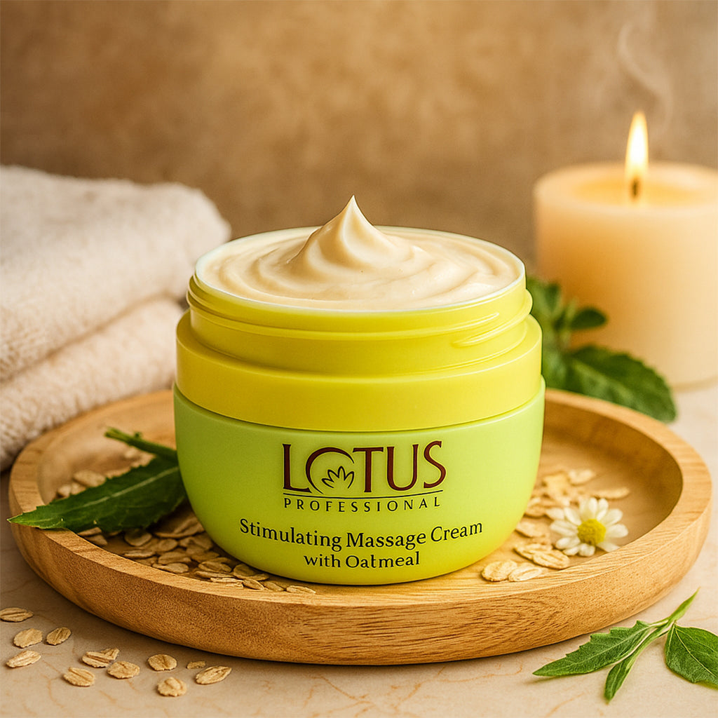 Lotus Professional Hydravitals Oatmeal Active Scrub Cream 260g