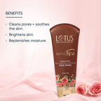Lotus dermo spa bulgarian Rose Glow& Brightening enhancing Face wash 80gm
