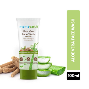 Mamaearth Aloe Vera Face Wash 100 ml