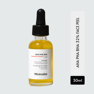 Minimalist AHA PHA BHA 32% Face Peel 30ml