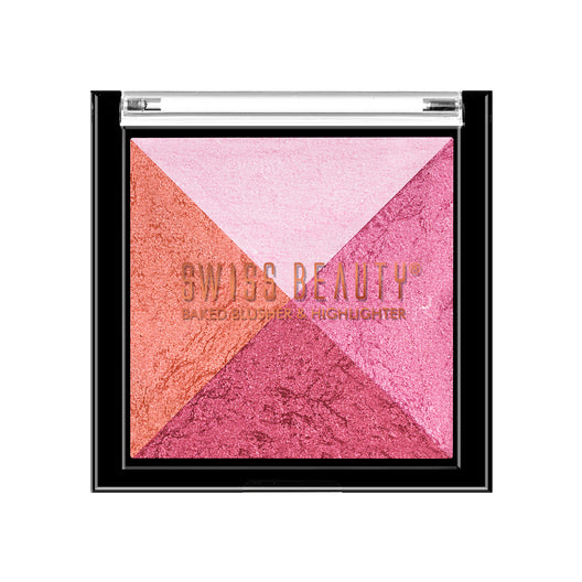 Swiss Beauty Baked Blusher and Highlighter 7g