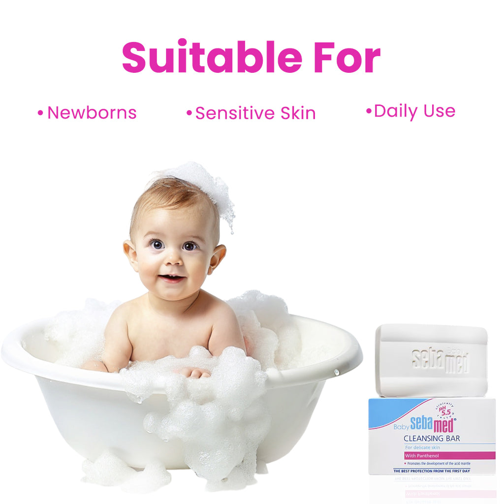Sebamed Baby Cleansing Bar 100g Panthenol
