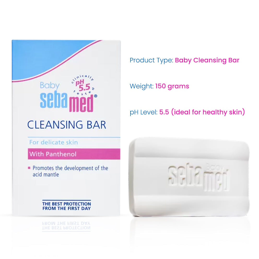 Sebamed Baby Cleansing Bar 100g Panthenol