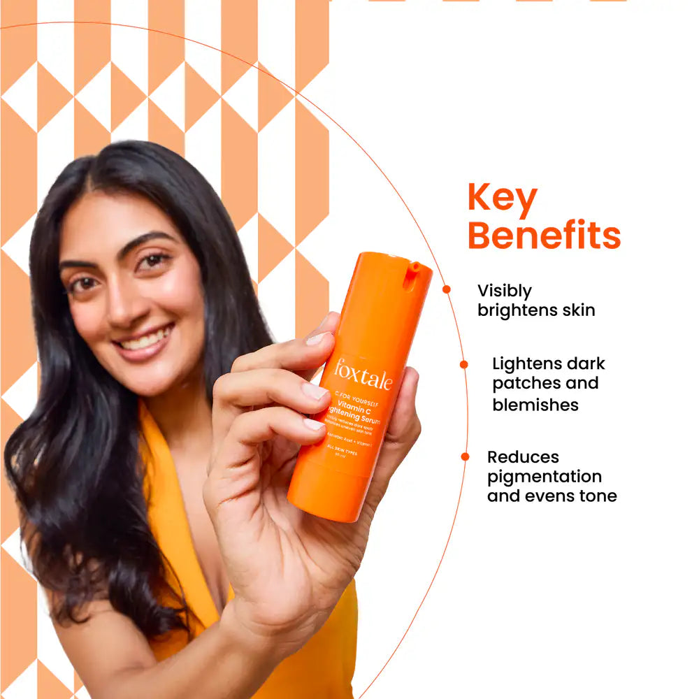 Foxtale Brightening Vitamin C Face Serum-30ml