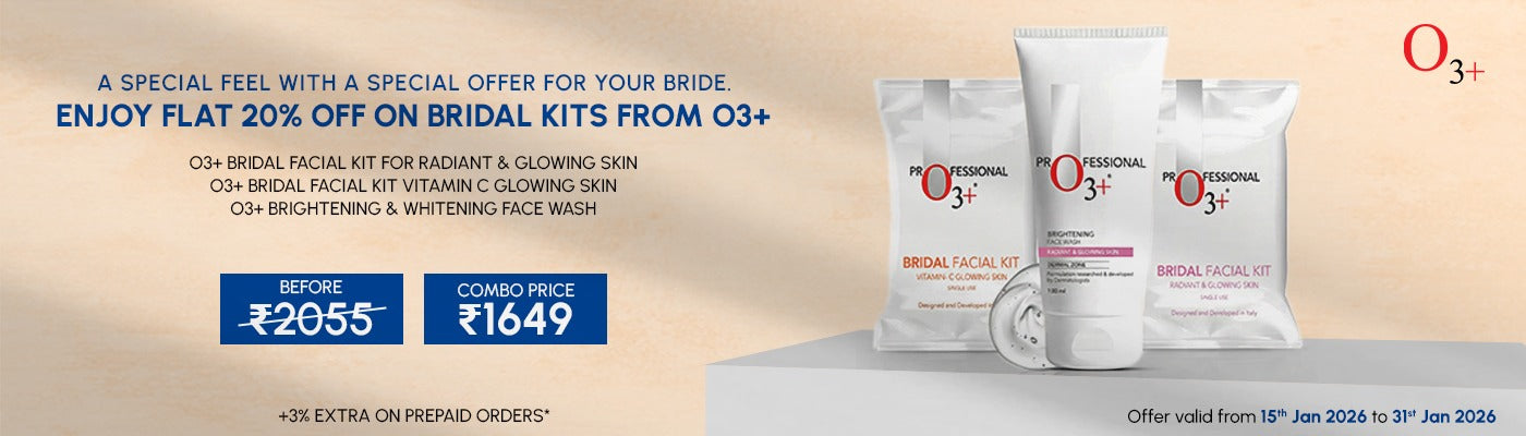 O3+ Bridal Bonanza Pack | 1649/- only