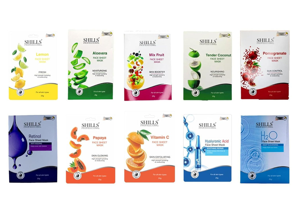 Shills Professional Face Sheet Mask (pack of 2)