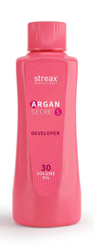 Streax Professional Developer For Argan Secrets Colourant 30 Volume 9% 1000ml