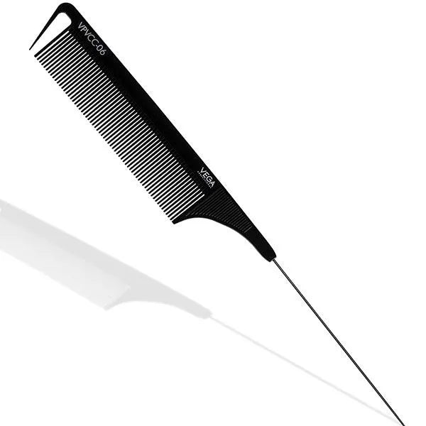 Pin Tail Comb Wide Teeth (Pack of 2)