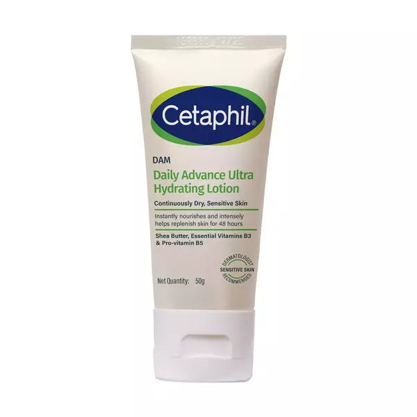 Cetaphil Dam Daily Advance Ultra Hydrating Lotion 50 Gm