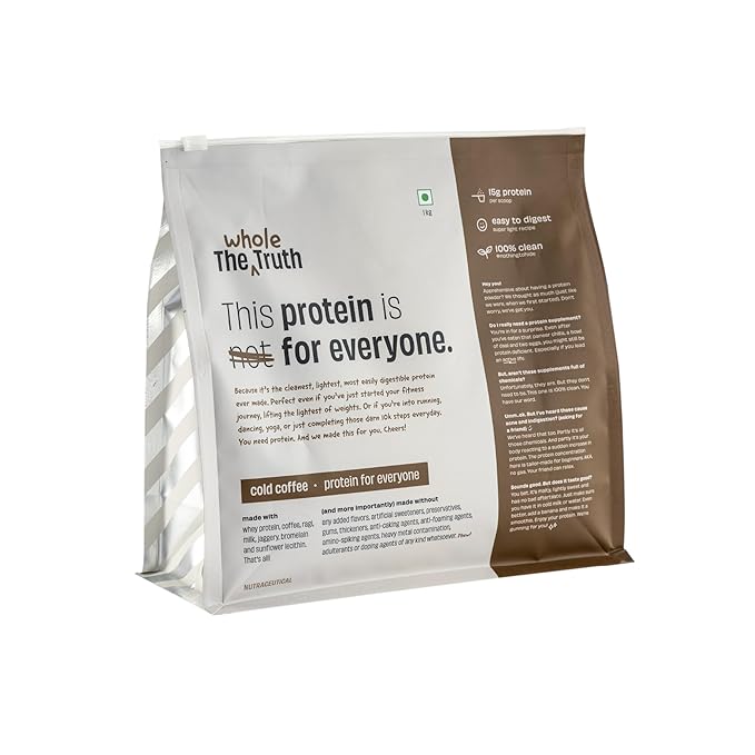 The Whole truth  15 grams Whey proteins | Cold Coffee