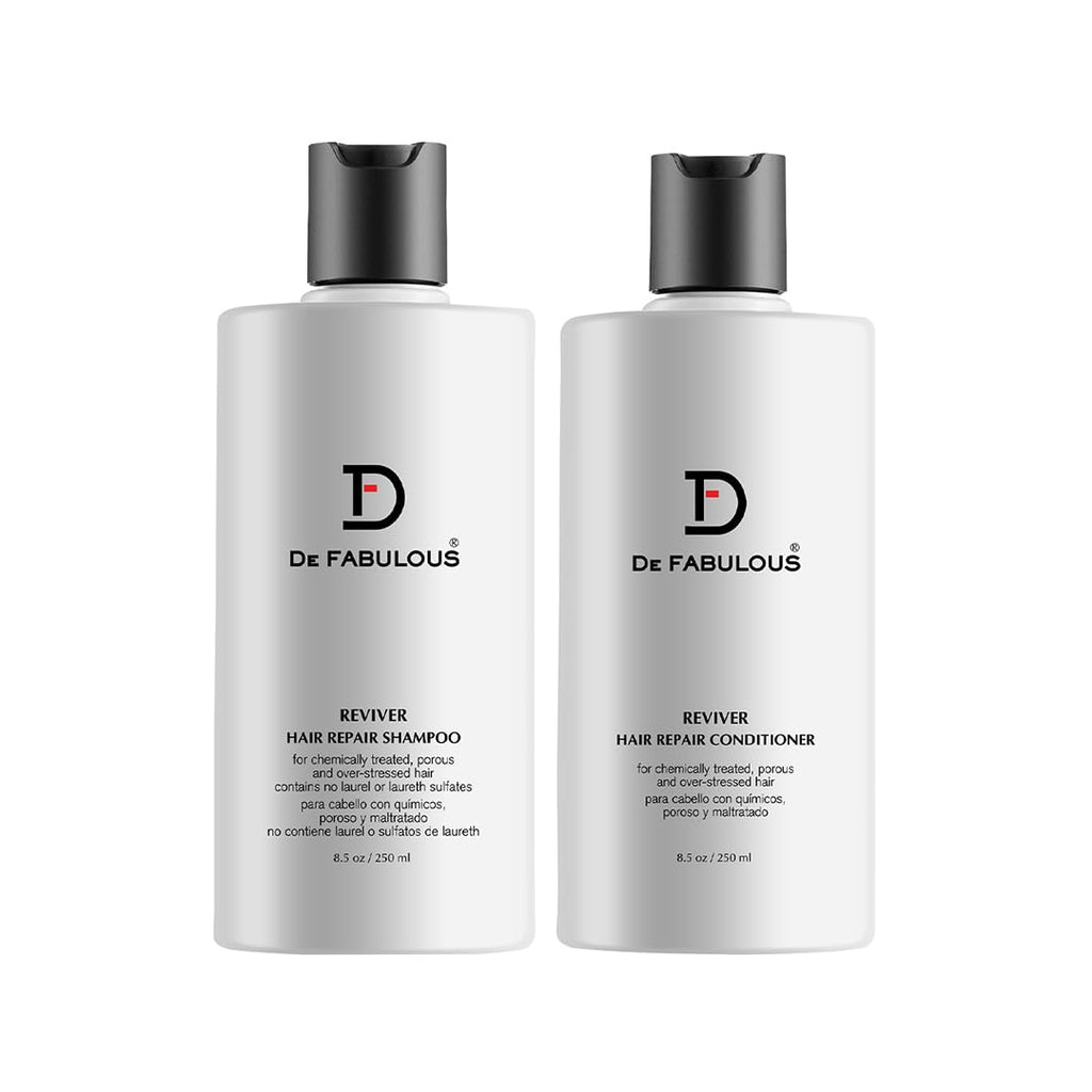 De Fabulous Reviver Hair Repair Shampoo & Conditioner 250ml Combo