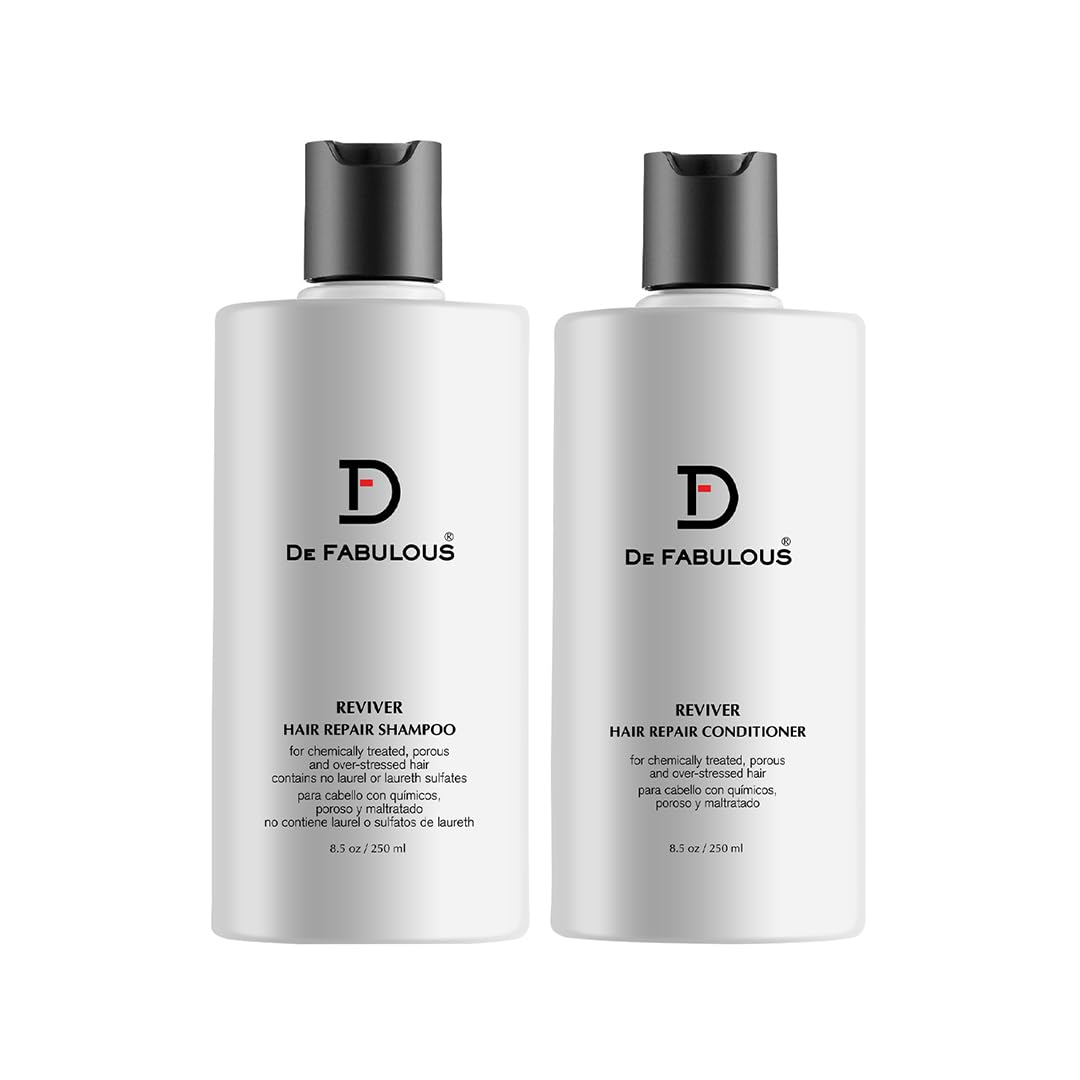 De Fabulous Reviver Hair Repair Shampoo & Conditioner 250ml Combo