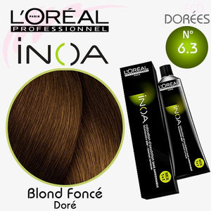 Loreal Inoa 6.3 hair color dark blond