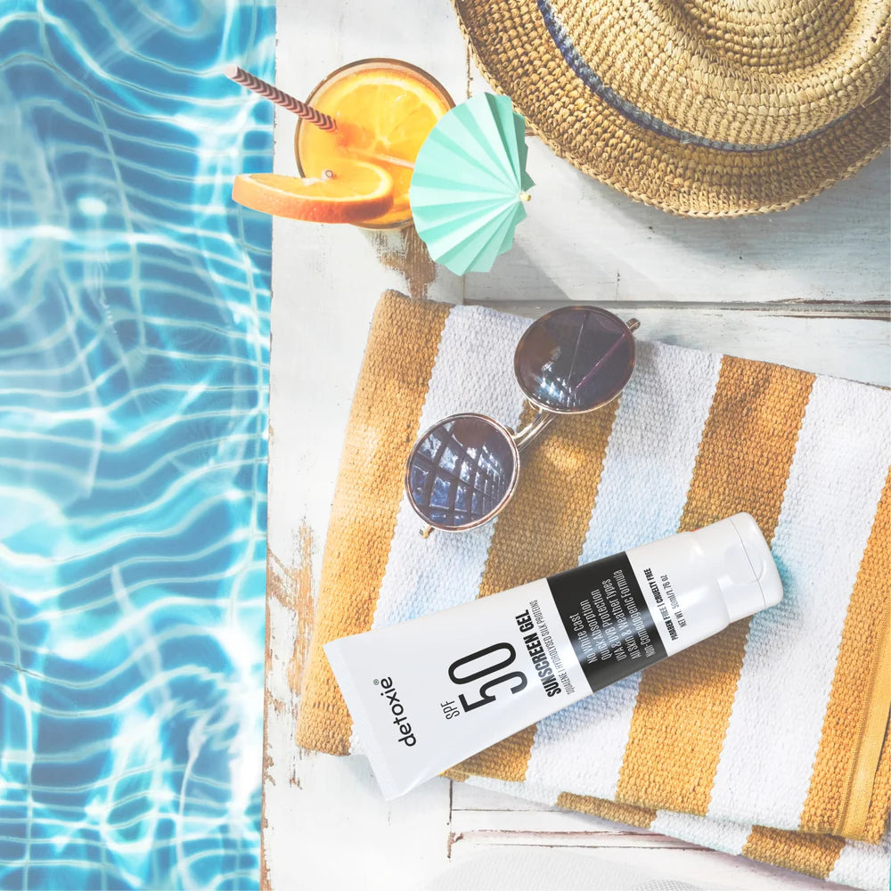 Detoxie Squalene & Silk Protiens SPF50 Sunscreen Gel - 50ml