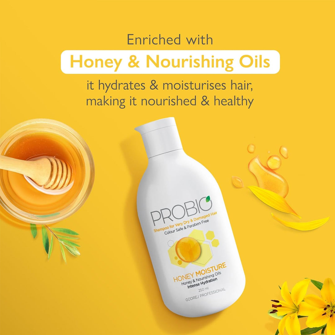 Godrej Professional Honey Moisture Shampoo 250g (probio)