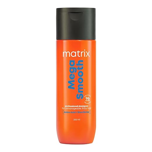 Matrix mega smooth amino acid + shea butter shampoo 200 ml