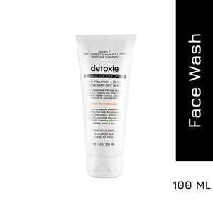 detoxie Anti-Pollution & De-Tan Refreshing Face Wash - 100ml