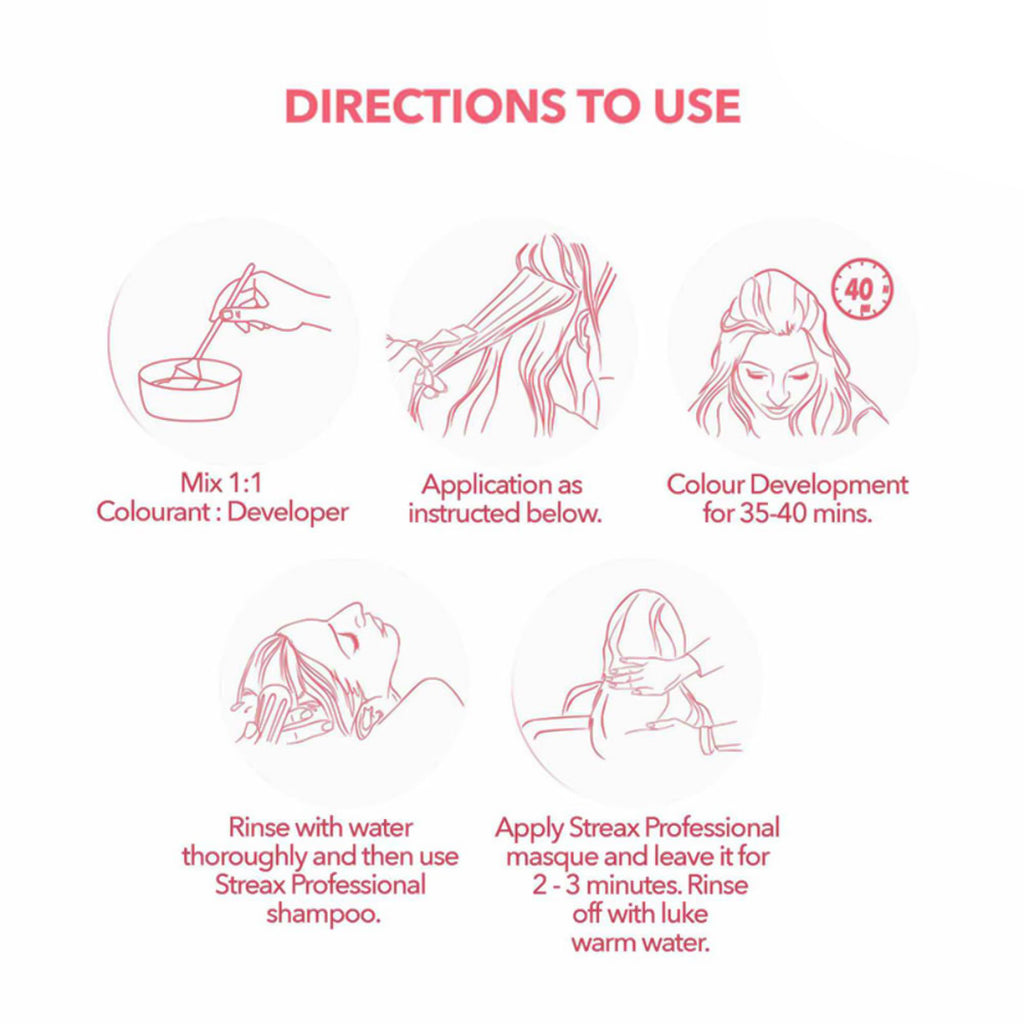 Streax Professional Developer For Argan Secrets Colourant 30 Volume 9% 1000ml